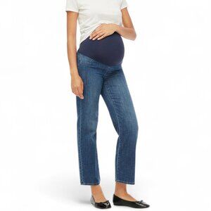 J. Crew Lightweight maternity wide-leg jean Size 32